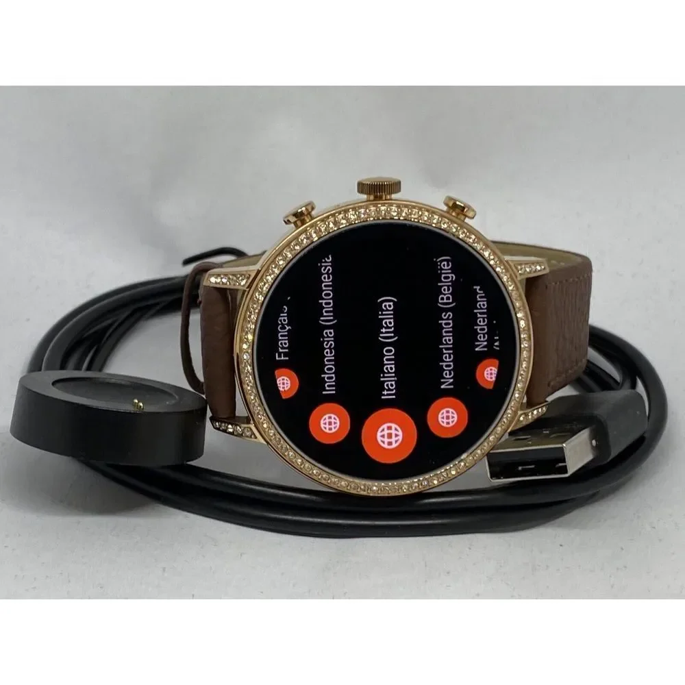 Fossil Gen 4 Authentic Digital Dial Smart Watch Custom Band FTW6015 LT306